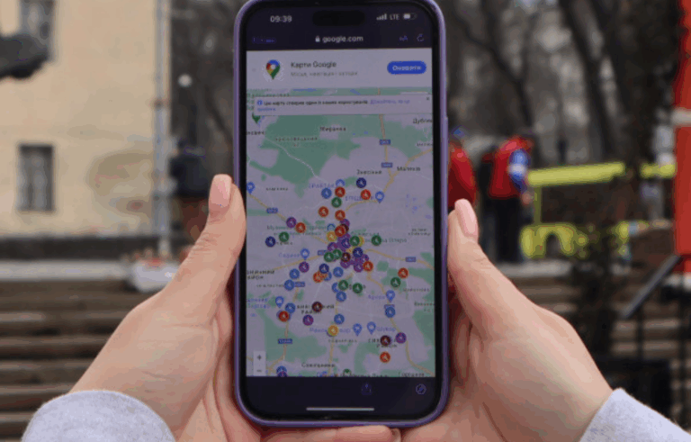 Карта «Доступне місто» у Львові