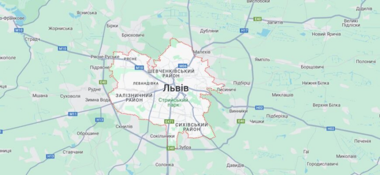 Карта Львова: як орієнтуватися у місті 🗺️
